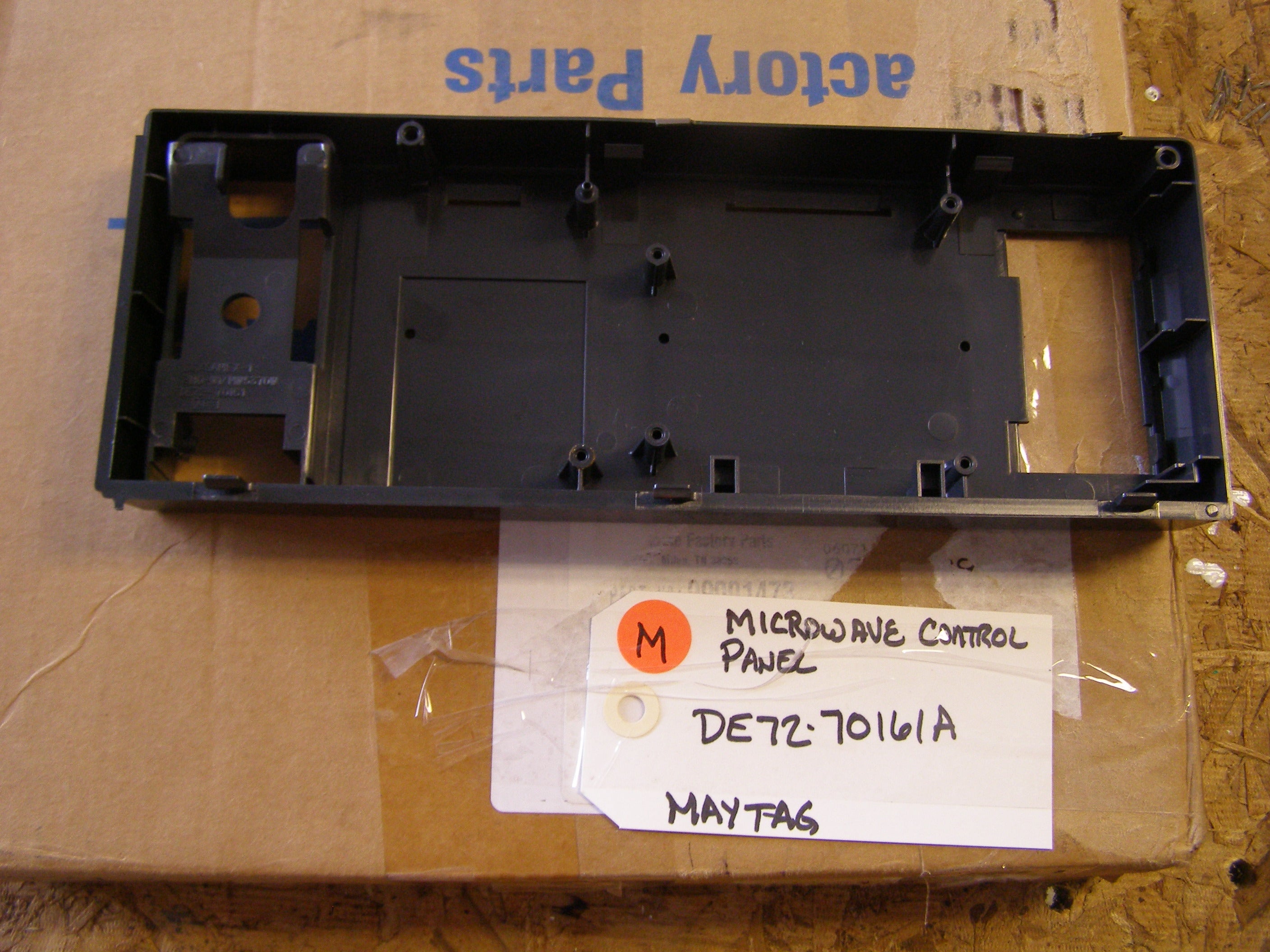 MAYTAG MICROWAVE DE72-70161A Panel, Control (blk) NEW IN BOX MAYTAG MICROWAVE DE72-70161A Panel, Control (blk) NEW IN BOX